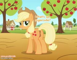 applejack (mlp) from friendship is magic by kimberlite moonbow