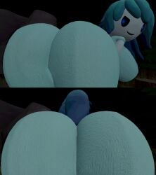 3d ass big_ass female female_only ghost sfm skulltronprime969 spooky's_house_of_jump_scares spooky_(shojs) tagme teasing