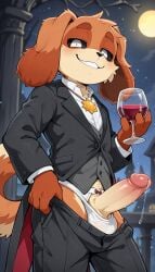 ai_assisted ai_generated anthro anthro_only ass balls big_penis canid canine collar critters_(poppy_playtime) dogday dogday_(poppy_playtime) domestic_dog floppy_ears furry furry_male furry_only gay intraspecies looking_at_viewer male no_humans orange_body orange_fur penis poppy_playtime poppy_playtime_(chapter_3) selfcest smiling smiling_at_viewer smiling_critters thicc thick thick_ass thick_thighs thighs