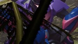 1boy 1girls 3d 3d_(artwork) arcee arcee_(prime)_(trawert) big_breasts blue_nipples breasts nipples robot robot_girl robot_humanoid transformers trawert vehicon zachaboy