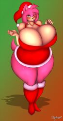 amy rose from christmas by superix
