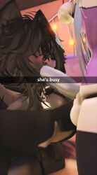 1futa 1girls 2025 3d assisted_fellatio balls bell_collar big_breasts big_penis black_body black_clothing black_hair black_sleeves blowjob blush breasts cat_ears catgirl cheating cheating_girlfriend cleavage clothed clothed_female collar condom condom_on_penis cuck cucked_by_futa cuckolding dialogue english_text eyes_covered fellatio female fingering fingering_self fingering_while_sucking_penis forced_oral furry futa_on_female futanari hair_covering_eyes hair_over_eyes heart i_heard_souldrivenlove_gets_25%_of_forsaken's_profits... intersex long_sleeves netorare on_knees oral oral_sex penis purple_sleeves pussy recreation roblox roblox_avatar roblox_background roblox_developer roblox_game robloxian saliva saliva_trail skirt sleeves snapchat souldrivenlove source_request standing text unknown_artist white_body whore