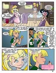 blonde_hair camp_sherwood cartoon_network comic crossover foster's_home_for_imaginary_friends goo_goo_gaga helga_pataki hey_arnold! nickelodeon straight_hair the_fairly_oddparents tootie veronica_star