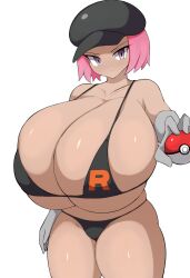 female image jaga334 solo team_rocket team_rocket_grunt team_rocket_grunt_(female)