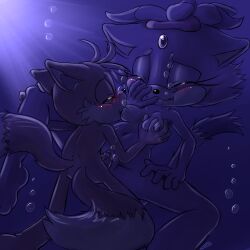 1boy 1girls anthro blaze_the_cat bluechika breast_grab breast_squeeze breast_sucking breasts domestic_cat drowning female fox furry interspecies male male/female navel nude penis pussy sega sex sonic_(series) sonic_rush sonic_the_hedgehog_(series) straight tagme tails underwater underwater_sex vaginal_penetration water