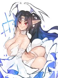 ass breasts cleavage disgaea disgaea_6 huge_ass huge_breasts keziedra large_breasts melodia nippon_ichi_software