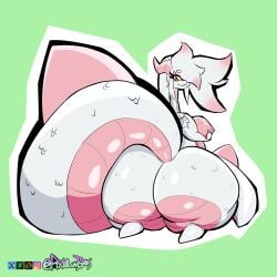 anthro bbw belly big_ass big_breasts breast_grab breasts breasts breasts chubby chubby_anthro chubby_female circle_eyebrows dragon dragon_girl dragon_horns dragon_tail eyelashes fat fat_ass horns huge_ass huge_tail hyper hyper_ass long_hair long_neck massive_ass naked naked_female nipples pink_eyes pink_hair pink_horn pixelluvbytez ponytail scales scalie shortstack small_eyebrows small_wings spines thick thick_ass thick_thighs two_tone_body two_tone_hair wide_hips wings yellow_sclera zofia_(kendalljt)