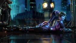 ellowas female female_only overwatch overwatch_2 widowmaker