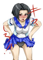 female female_only human kobayakawa_rinko love_plus school_uniform short_hair skirt solo