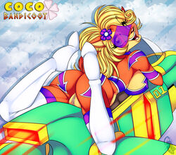 coco bandicoot from crash (series) by crystal-for-ever