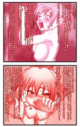 breasts cum cum_in_mouth deepthroat double_handjob fellatio group_sex handjob highres it's_been_x_days_since_i_became_a_girl it's_been_x_days_since_i_became_a_girl multiple_penises nude nurumu oral penis translation_request underwater