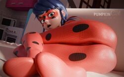 ladybug (character) from ladybug & cat noir: the movie by pumpkincat