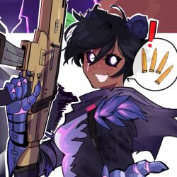 1girls 2024 2d 2d_(artwork) 2d_artwork big_breasts breasts color colored dark-skinned_female dark_skin epic_games female fortnite fortnite:_battle_royale hoodless_raven_team_leader raven_team_leader tagme void_dot_exe