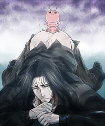 anal black_hair long_hair pale_skin scar stajun toriko_(series) yaoi