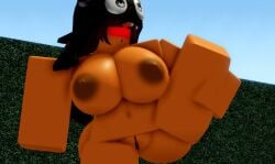 1girls 3d 3d_(artwork) areolae backyard barefoot big_breasts blush breasts brunette_(brunetterr34) brunetterr34 closed_eyes completely_nude completely_nude_female female female_only naked naked_female nipples nude nude_female outside pussy roblox robloxian solo solo_female standing standing_on_one_leg