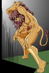 2012 abs after_transformation anthro arm_above_head bastianmage biceps bound encasement erection felid genitals glistening glistening_body goo_transformation gradient_background half-closed_eyes human_to_anthro leaning_on_wall lion lizardman_(artist) male male_focus male_only mammal masturbation muscular muscular_anthro muscular_male narrowed_eyes open_mouth pantherine pecs penile penile_masturbation penile_spines penis simple_background solo species_transformation standing takeover tiptoes tongue tongue_out transformation whiskers yellow_body