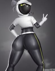 ass_focus astronaut_suit excited female_only kama1678 murder_drone murder_drones only_female tessa_elliot tessa_elliot_(space_suit)