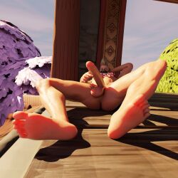 3d abs balls big_penis drift_(fortnite) drift_batr feet fortnite huge_cock male_only muscle muscles muscular muscular_legs muscular_male muscular_thighs nsfw_denji penis