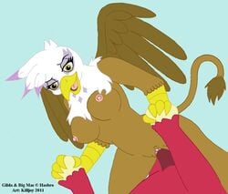 2011 avian beak breasts equine feathers female friendship_is_magic gilda gilda_(mlp) gryphon horse killjoy_(artist) male my_little_pony nipples nude penetration penis pony pussy sex smooth_skin straight tail vaginal_penetration wings