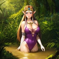 ai_generated breasts female female_only mud nai_diffusion nintendo princess_zelda quicksand solo stable_diffusion tagme the_legend_of_zelda the_legend_of_zelda:_twilight_princess twilight_princess zelda_(twilight_princess)