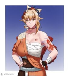 yoimiya (genshin impact) from genshin impact by yonda545