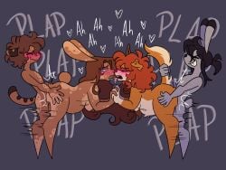 4:3 ambiguous_penetration anthro canid canine felid feline female from_behind_position group hi_res incest_(lore) lagomorph leporid male male/female mammal mother_(lore) mother_and_child_(lore) mother_and_son_(lore) parent_(lore) parent_and_child_(lore) parent_and_son_(lore) penetration pregnant pregnant_anthro pregnant_female pregnant_sex river-zombie serval sex son_(lore) text