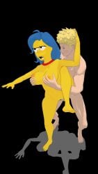 1boy 1girls adultery anything_with_a_vagina barefoot barely_visible_genitalia black_background blond_male blonde_hair blue_eyes blue_hair blue_pubic_hair boruto boruto:_naruto_next_generations cheating cheating_female cheating_husband cheating_partner cheating_wife crossover eastern_and_western_character enjoying enjoying_sex eyes_looking_up eyes_rolling_back feet_up fingers_on_breast grabbing_breast_during_sex grabbing_breasts grabbing_breasts_from_behind grabbing_from_behind im_whoop implied_penetration leg_in_air leg_up leg_up_sex long_blue_hair marge_simpson mikumikudance moaning moaning_in_pleasure muscular_male naked naked_female naked_female_with_naked_male naked_male naked_milf naruto_(series) nipples nipples_between_fingers pearl_necklace penetrating_male penetrating_pussy penetration penetration_from_behind penis penis_in_pussy pubic_hair red_necklace sex simpsons standing_doggy_style standing_on_one_leg straight straight_sex tbomb100 testicles the_simpsons uzumaki_naruto weird_crossover what_was_i_on whisker_markings whiskers yellow_skin yellow_skinned_female