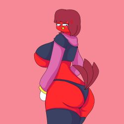 big_ass bird_girl bird_humanoid hair_short_hair oc