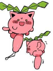 1boy 2025 anus anus_peek ball_with_hyper_features balls ballsack big_penis hoppip hung karintou_nsfw large_penis male male_only orb penis pokemon pokemon_(species) small_but_hung solo solo_focus solo_male sphere_creature tagme waddling_head