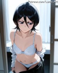 kuchiki rukia from bleach by lumis art
