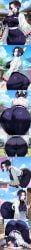 1girls ai_generated ass ass_focus bent_over big_ass big_butt black_hair breasts bubble_ass bubble_butt cameltoe close-up covered_nipples creamy_ai curvy dat_ass demon_slayer demon_slayer_uniform fat_ass female from_behind huge_ass kimetsu_no_yaiba kochou_shinobu large_ass large_breasts light-skinned_female light_skin lower_body multicolored_hair pawg purple_eyes purple_hair round_ass short_hair shounen_jump solo tagme thiccwithaq_(ai_style) thick_ass thick_thighs top-down_bottom-up wide_hips