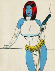 mystique from marvel by jaywilliamzart