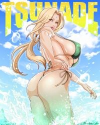 1girls artist_name ass ass_bigger_than_head ass_focus ass_view big_ass big_breasts bikini bikini_bottom bikini_top blonde_hair bottom_heavy breasts breasts_bigger_than_head brown_eyes bubble_ass bubble_butt character_name commentary copyright_name facial_mark female forehead_mark from_behind hanging_breasts huge_ass huge_breasts large_breasts light-skinned_female light_skin long_hair looking_at_viewer looking_back looking_back_at_viewer low_twintails mature mature_female milf naruto naruto_(classic) naruto_(series) naruto_shippuden nice_ass oppai partially_submerged ponytail pool rear_view revealing_swimsuit saburo_des sagging_breasts shiny shiny_hair shiny_skin skimpy skimpy_bikini skindentation smooth_skin solo solo_focus standing swimsuit text thick_ass thong_bikini tied_hair tsunade twintails voluptuous voluptuous_female water watermark wet wet_body wet_skin