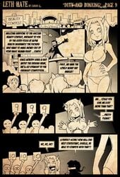 2girls agrat_bat_mahlat big_breasts breasts carlos_webcomic cleavage comic contest demon_girl female giselle_(carlos_g) leth leth_hate lowroad multiple_girls succubus webcomic