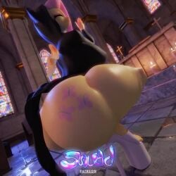 1:1 3d_(artwork) 3d_animation absurd_res animated anthro anthrofied ass ass_clapping ass_shake ass_shaking big_breasts big_butt bouncing_butt breasts clothing crouching digital_media_(artwork) equid equine female fluttershy_(mlp) footwear friendship_is_magic hands_together hasbro hi_res high_heels huge_butt mammal my_little_pony mythological_creature mythological_equine mythology nun nun_outfit pegasus platform_footwear platform_heels prayer_hands praying_hands shaking_ass shoes short_playtime snuddy solo sound tagme thick_thighs twerk twerking video wings