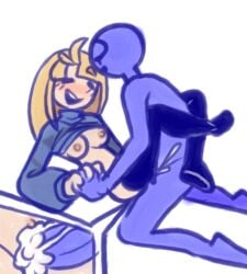 1boy 1girls 4chan breasts creampie cum cum_in_pussy drawfag female handholding holding_hands holding_hands_while_penetrated leg_lock leglock male nipples pussy savannahxyz youtuber