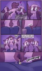 achievement_overlay achievement_unlocked anthro clothing comic daughter_(lore) dialogue dirty_bunny english_text erection erection_under_clothing father_(lore) father_and_child_(lore) father_and_daughter_(lore) female grope group hi_res incest_(lore) jon_brambletree kelli_brambletree male male/female mammal megan_brambletree mephitid nipples parent_(lore) parent_and_child_(lore) parent_and_daughter_(lore) profanity sibling_(lore) sister_(lore) sisters_(lore) skunk squeezing text trio twins_(lore)