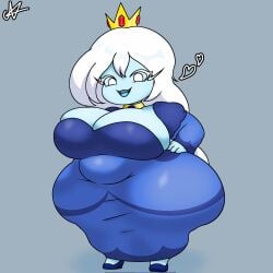ice queen (adventure time) from adventure time by nitnat