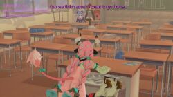 3d 3d_render ahe_gao animated bedroom_eyes big_penis bottomless bubble_butt burnice_white chalkboard classroom college cowgirl cumshot cute dekimasu dialogue erection female foreplay fully_clothed futa_on_female futanari genshin_impact gynomorph handjob hands-free hiding intersex iwara judging kemonomimi long_video longer_than_2_minutes mihoyo mmd precum public_nudity semen story tagme teasing twin_braids twintails varesa_(genshin_impact) video zenless_zone_zero
