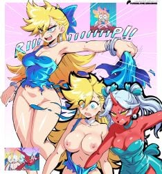 kneesocks daemon from new panty & stocking with garterbelt by lewdamone