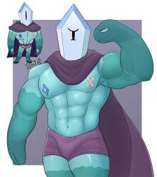 bara boxers gay monster muscular muscular_male objecthead rebelliousmilk rhombulus_(star_vs_the_forces_of_evil) snake