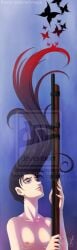 antenna_hair breasts female german_female hellsing long_hair musket rip_van_winkle