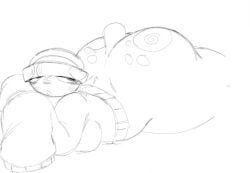 1girls ? ass_bigger_than_head big_ass big_butt dandy's_world female female_only laying_down laying_on_stomach looking_at_another looking_up no_artist_signiture no_watermark solo solo_female suggestive suggestive_pose tail unknown_artist unknown_character unknown_gender