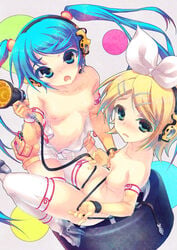 hatsune miku from vocaloid by aoi sora-maru
