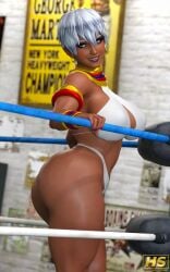 1girls 3d 3d_(artwork) african african_female big_ass big_breasts breasts bust busty capcom chest curvaceous curvy curvy_figure dark-skinned_female dark_skin digital_media_(artwork) elena_(street_fighter) feet female hagiwara_studio hips hourglass_figure huge_ass huge_breasts large_ass large_breasts legs mature mature_female slim_waist street_fighter thick thick_hips thick_legs thick_thighs thighs voluptuous waist wide_hips