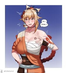 yoimiya (genshin impact) from genshin impact by yonda545