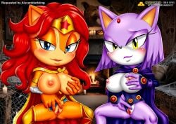 blaze the cat from dc by bbmbbf