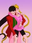 bishoujo_senshi_sailor_moon female male nightfable seiya_kou usagi_tsukino