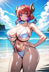 ilulu (dragon maid) from kobayashi-san chi no maidragon by kemonogirls