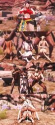 3boys 3girls 4koma abandoned altergheist anal ass_stack au_ra blowjob body_writing carrying carrying_position choker cum_drip cum_in_ass cum_in_pussy dark-skinned_female dark-skinned_male degradation final_fantasy_xiv floating forced forced_anal forced_oral full_nelson gpose(ffxiv) group_sex hand_wraps horn_grab huge_breasts humiliation hyur instant_loss kneeling light-skinned_female miqo'te monk oral_sex orgy outdoor_sex party_wipe public public_nudity public_sex rape revealing_clothes scar vaginal_penetration